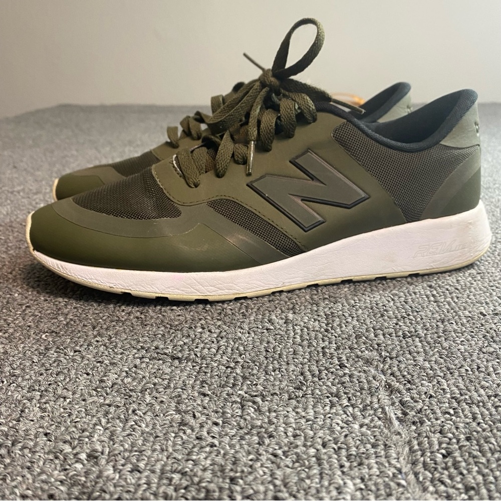 New Balance 420 Revlite Shoes Olive Green Walking Gym Minimalist Casual Men’s 9